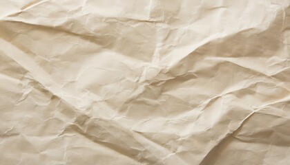 crumpled brown paper