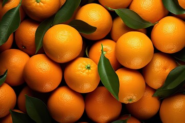 Fresh mandarin oranges consistency