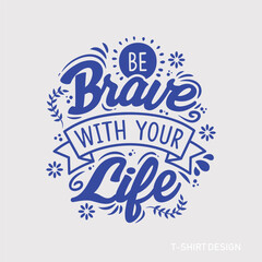 typography t shirt design