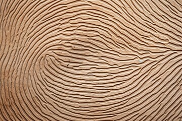 Macro photograph showcasing the texture of finger skin in a close up of fingerprint