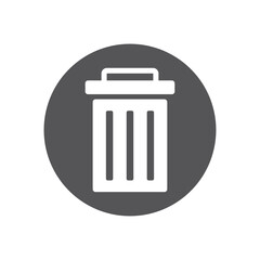 recycle bin icon vector illustration design