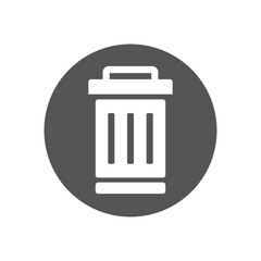 recycle bin icon vector illustration design