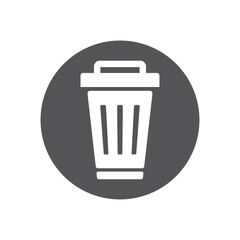 recycle bin icon vector illustration design