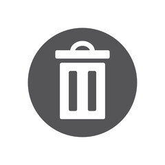 recycle bin icon vector illustration design