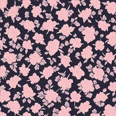 beautiful floral flower seamless pattern background for premium product ai generated