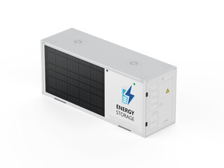 Energy storage system or battery container unit