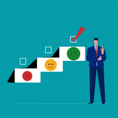 Investment asset allocation and balancing concept Businessman investors make pie charts to balance their portfolios to suit risk and return. © ABC-XYZ