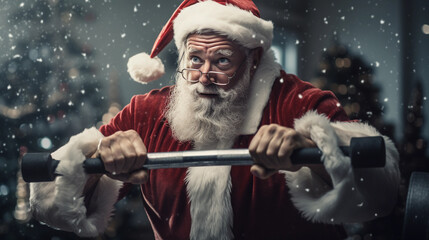 Santa's Workout: Preparing for the Big Night
