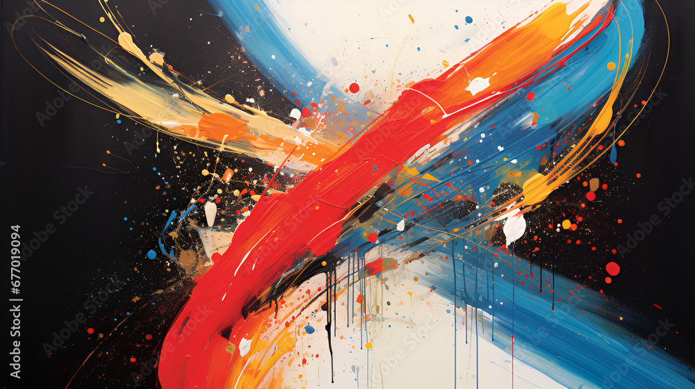 Wall mural abstract background | generative ai