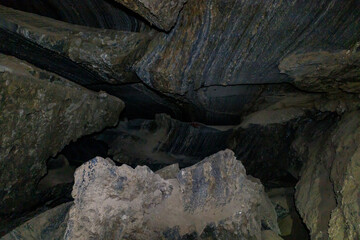 The salt  cave Kolonel in Mount Sodom in southern Israel