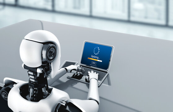 Software update on computer for modish version of device software upgrade