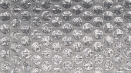 Bubble wrap texture background. Packaging with air bubbles. Air Bubble pattern