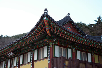 Fototapeta na wymiar Temple of Hwaamsa, South korea