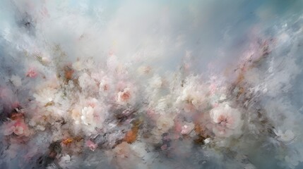 soft abstract floral background wallpaper