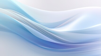 Fototapeta premium Subzero Symphony Graceful Curves on a Plane Background of Frozen Harmony