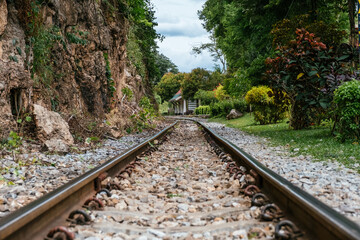 The railroad near the Kwai River