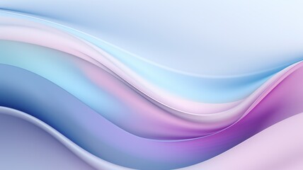 Serene Flow Pastel Gradient Waves and Flowing Curves in Tranquility