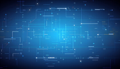 Obraz premium Digital technology background