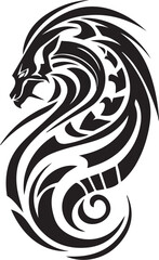 Logo Schlange Tribal Tattoo