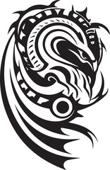 Logo Schlange Tribal Tattoo