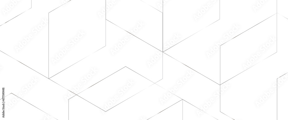 Poster vector white texture seamless geometric pattern with many squares and triangles shape on white trans
