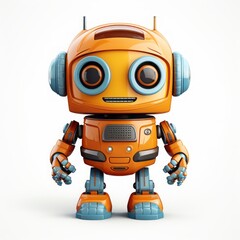 cartoon robot children's toy.