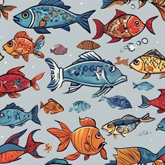 Fish Icon Background Very Cool