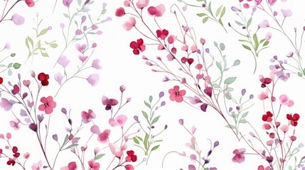 floral background.