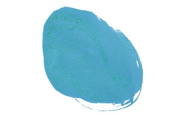 Light blue watercolor background. Artistic hand paint. Isolated on transparent background.