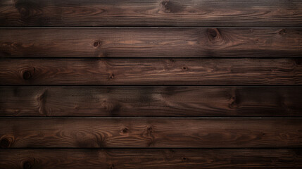 Fototapeta na wymiar Dark brown wood tree plank surface material wall texture created with Generative AI Technology 