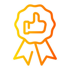 best seller gradient icon