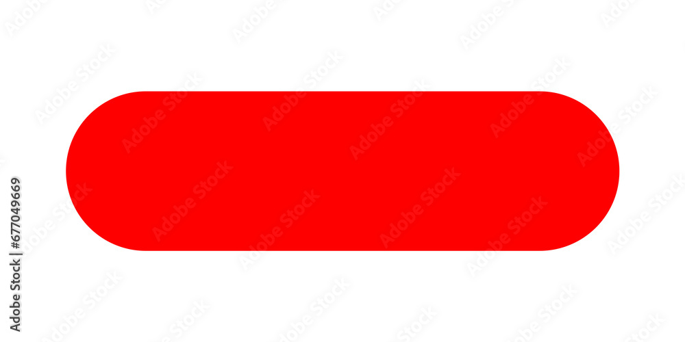 Aufkleber red button for title text design, lower third template design transparant background, frame text des