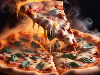 Tempting Spicy Pizza Pictures That Will Ignite Your Cravings, Generative AI	
