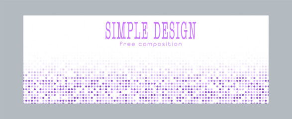Template for the design of banners, posters and posters. Layout of the book cover, brochures, booklets and catalogs. An idea for creative design