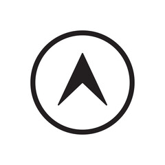 compass icon design vector isolated