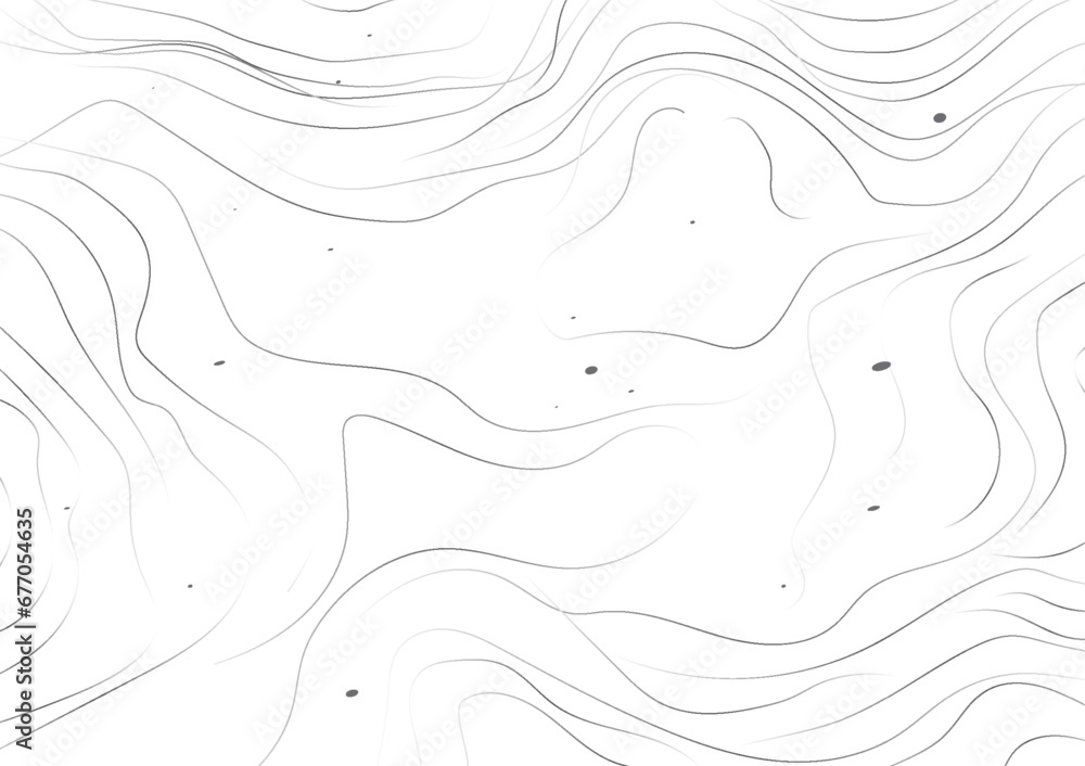 Poster abstract art background that uses overlapping curved lines in designing the background, use white. t