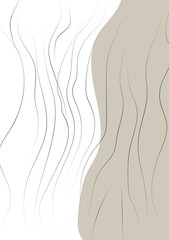 Abstract art background The lines are arranged in order to design the background, using white mixed with brown. To look minimal and modern. Suitable for wallpaper, posters, and fabric patterns.