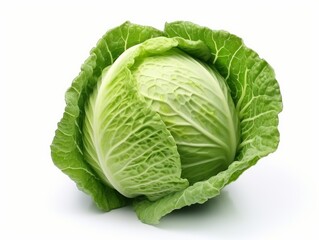 cabbage isolated on a white background