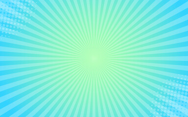 green gradient abstract cartoon background vector design