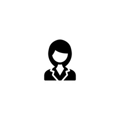 Business worman icon