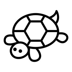 Obraz premium Turtle icon