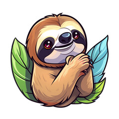 illustration of a sloth © Sam