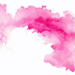 Abstract Watercolor Brush Stroke: Artistic Expression in Color