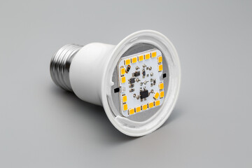 Internal structure of the LED lamp