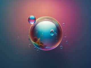 bubble, blank background, for design, isolated