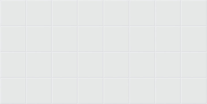 Seamless texture pattern of white tile floor or wall. Look new clean surface in top view for background. Decorative finishing material in bathroom, kitchen or laundry room. Vector illustration design.