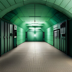 underground bunker war , generative AI