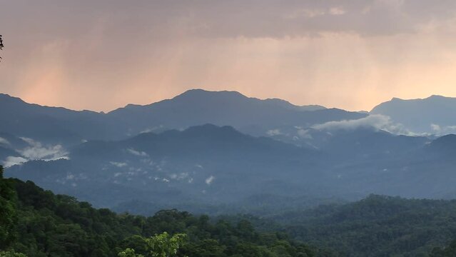 Ban Krang and Phoneon Thung campsites in Kaeng Krachan National Park phetchaburi province Thailand. 