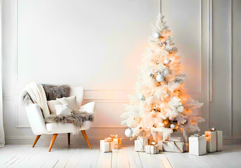 christmas tree with boxes, christmas tree with gifts, christmas tree and gifts