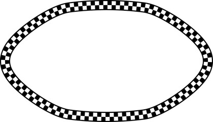 Rectangle shape Check pattern checkered vector vintage frames retro badge banners decorative frame elements art frames picture frames ornamental framing decoration ornamental silhouette black 